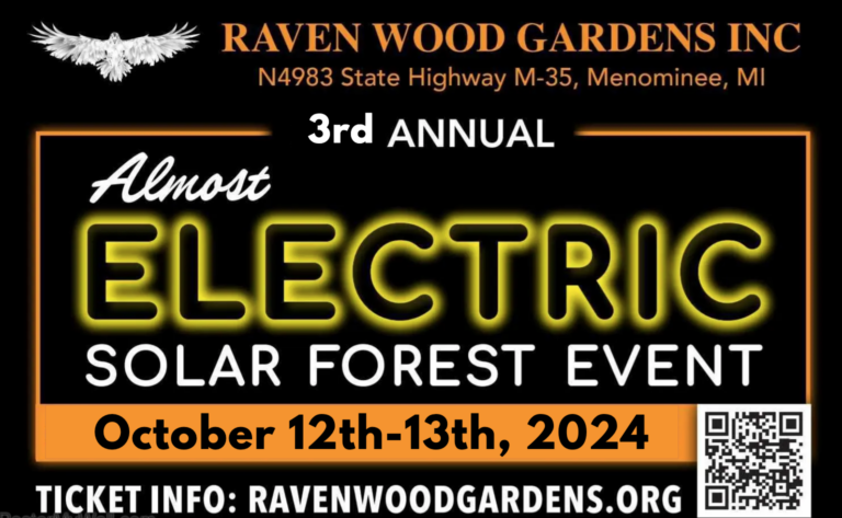 3rd Annual Almost Electric Solar Forest Event Oct 12-13, 2024